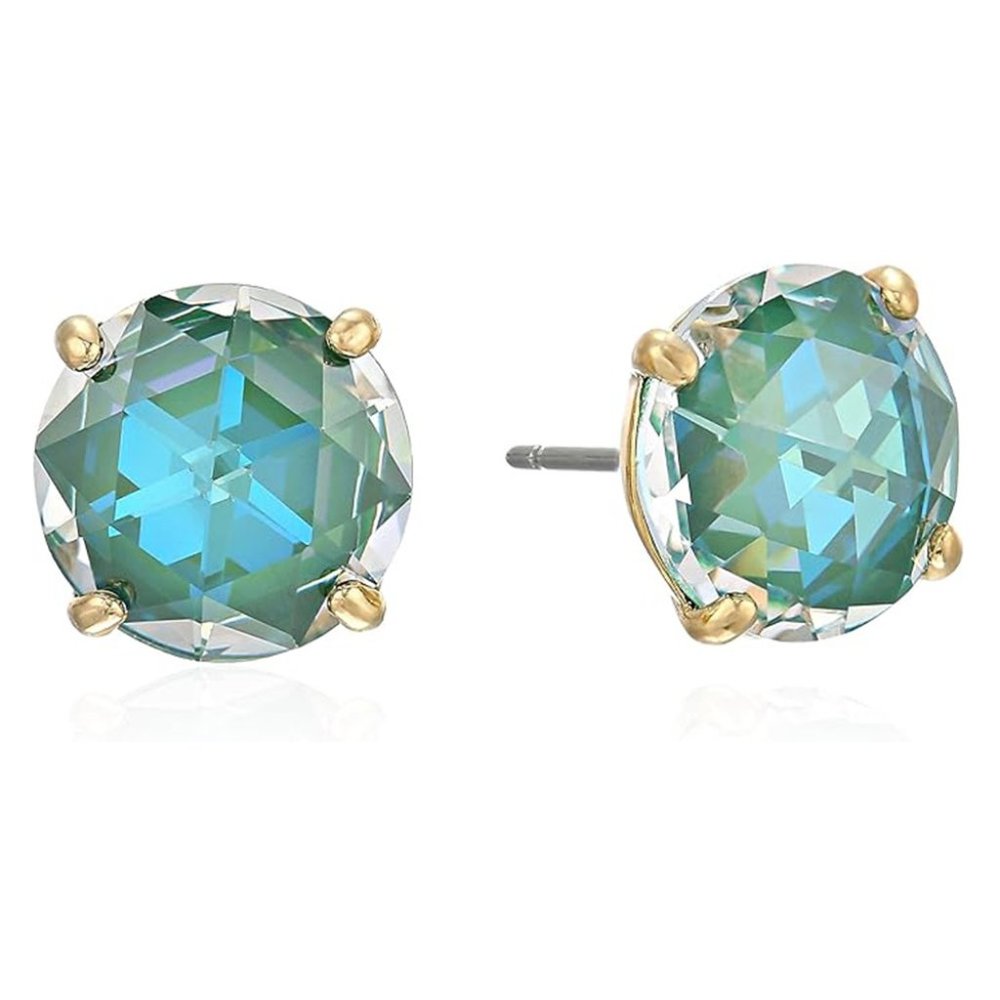 Kate Spade Emerald CZ Bright Ideas Stud Earrings